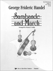 SARABANDE & MARCH, SCORE