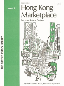 Hong Kong Marketplace by Bastien Jane for Piano