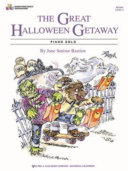 Great Halloween Getaway by Bastien for Piano