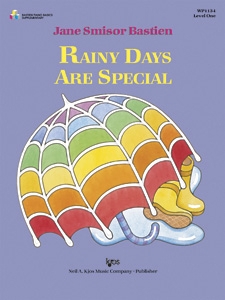 Rainy Days Are Special by Bastien for Piano