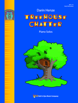 Treehouse Chatter [early elementary piano solo] Henze