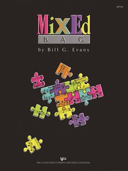 Mixed Bag by Evans Bill G for 1 Piano 4 Hands