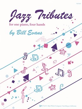 Jazz Tributes by Evans for 1 Piano 4 Hands