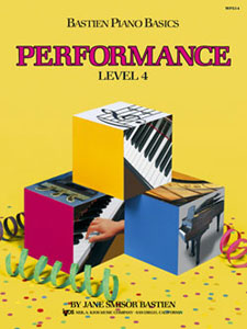BASTIEN PIANO BASICS, LEVEL 4, PERFORMANCE BASTIEN PA