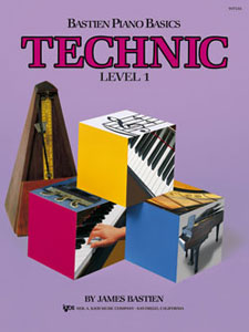 BASTIEN PIANO BASICS, LEVEL 1, TECHNIC BASTIEN PA