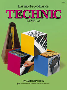 BASTIEN PIANO BASICS, LEVEL 3, TECHNIC BASTIEN PA