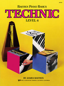 BASTIEN PIANO BASICS, LEVEL 4, TECHNIC BASTIEN PA