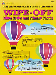 Kjos Bastien   Wipe-off - Minor Scales & Primary Chords
