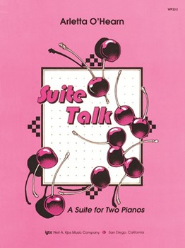 Suite Talk by O'Hearn Arletta for 2 Piano 4 Hands