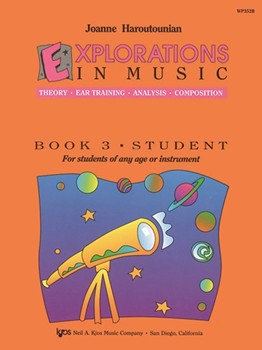 Kjos Haroutounian   Explorations In Music Book 3 - Book / CD