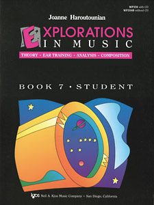Kjos Haroutounian   Explorations In Music Book 7 - Book Only