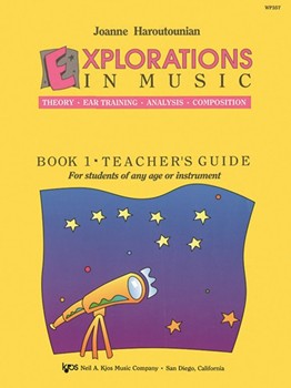 Explorations In Music Book 1 Teacher by Haroutounian Joanne for Teacher Book