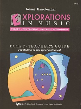 Explorations In Music Book 7 Teacher by Haroutounian Joanne for Teacher Book