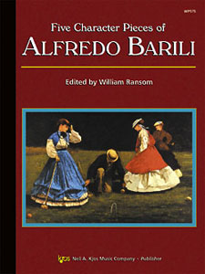Five Character Pieces Of Alfredo Barili IMTA-D FED-VD1 [piano]