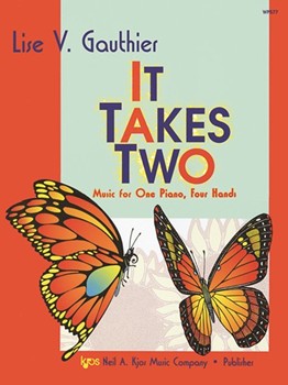 It Takes Two by Gauthier Lise V for 1 Piano 4 Hands