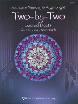 Two-by-two by Weekley Dallas - Weekley and Arganbrigh - for 1 Piano 4 Hands