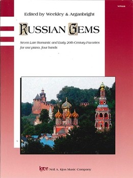 Russian Gems by Arganbright Nancy - Weekley and Arganbrigh - for 1 Piano 4 Hands