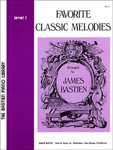 Kjos Bastien   Favorite Classic Melodies Level 1