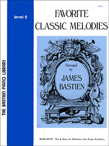 Kjos Bastien   Favorite Classic Melodies Level 2