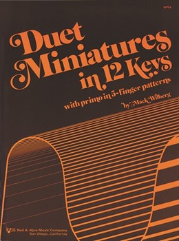 DUET MINIATURES IN 12 KEYS 1 PIANO, 4
