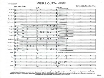 WE'RE OUTTA HERE, SCORE