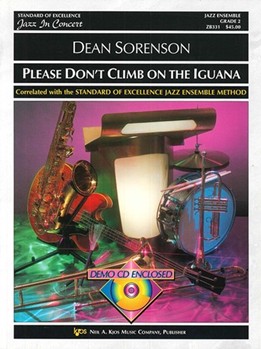 Please Don't Climb On The Iguana by Sorenson Dean for Jazz Ensemble