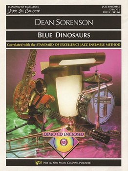 Blue Dinosaurs by Sorenson Dean for Jazz Ensemble