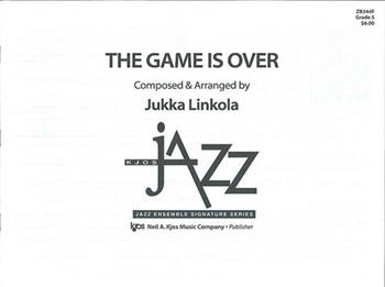 GAME IS OVER THE - SCORE by Linkola Jukka for Jazz Ensemble