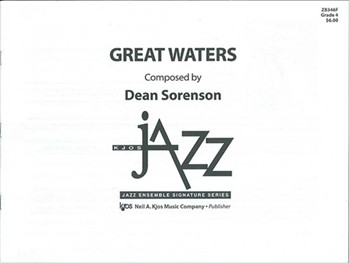 GREAT WATERS-SCORE by Sorenson Dean for Jazz Ensemble