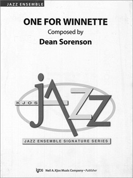 ONE FOR WINNETTE-SCORE by Sorenson Dean for Jazz Ensemble