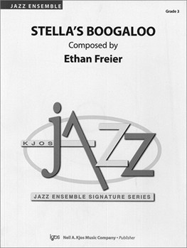 STELLA'S BOOGALOO - SCORE by Ethan Freier for Jazz Ensemble