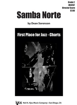 SAMBA NORTE - SCORE by Sorenson Dean for JAZZ BAND