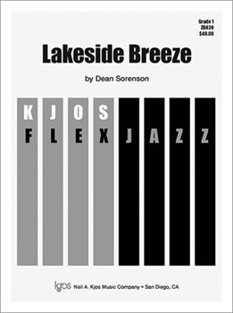 LAKESIDE BREEZE - SCORE by Sorenson Dean for JAZZ BAND