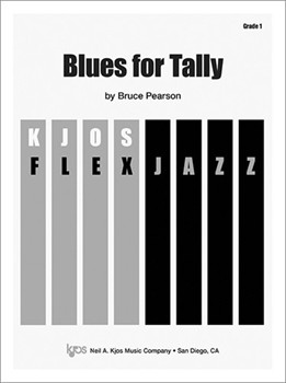 BLUES FOR TALLY - SCORE by Pearson Bruce for