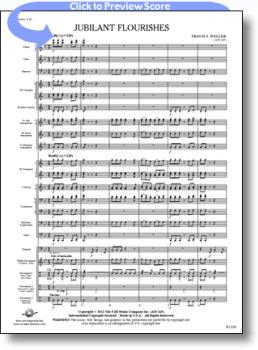 Jubilant Flourishes [conc band] SCORE/PTS