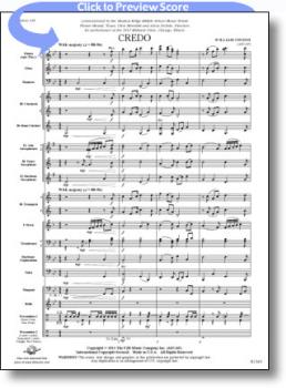 Credo [concert band] Conc Band