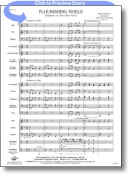 Flourishing Noels [concert band] Conc Band