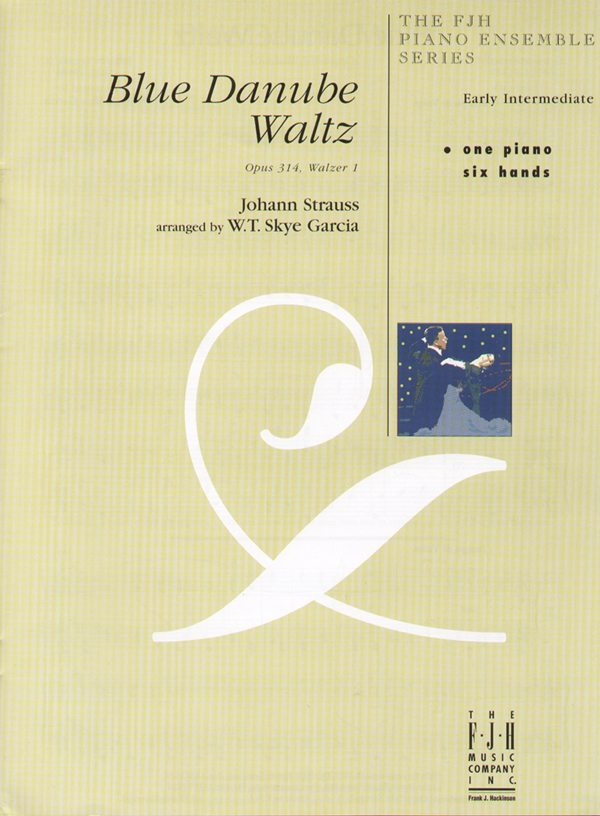 BLUE DANUBE WALTZ 1 PIANO, 6 HANDS Piano