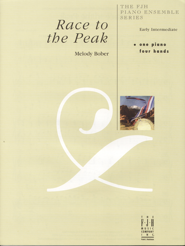 Race to the Peak [Early Intermediate Piano Duet] Bober
