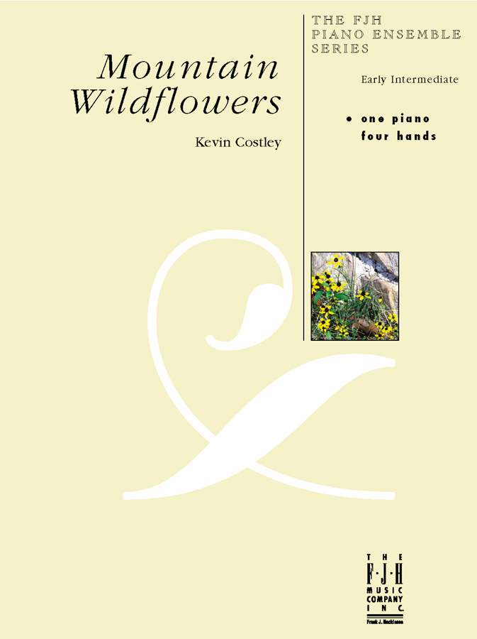 Mountain Wildflowers [early intermediate 1p4h] Costley piano duet