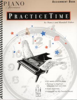 Practice Time Assignment Book Piano