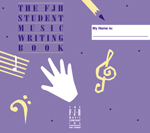 Student Music Writing Book