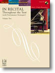 FJH  Marlais  In Recital Throughout the Year Volume 2 Book 1 - Book/CD