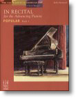 FJH Marlais Various  In Recital for the Advancing Pianist - Popular Book 1