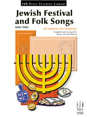 FJH  Karp  Jewish Festival and Folk Songs Book 3