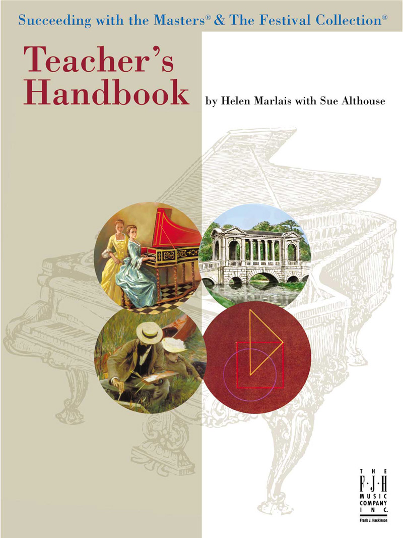 FJH Marlais/Althouse Helen Marlais with S  Teacher's Handbook - Succeeding with the Masters & The Festival Collection