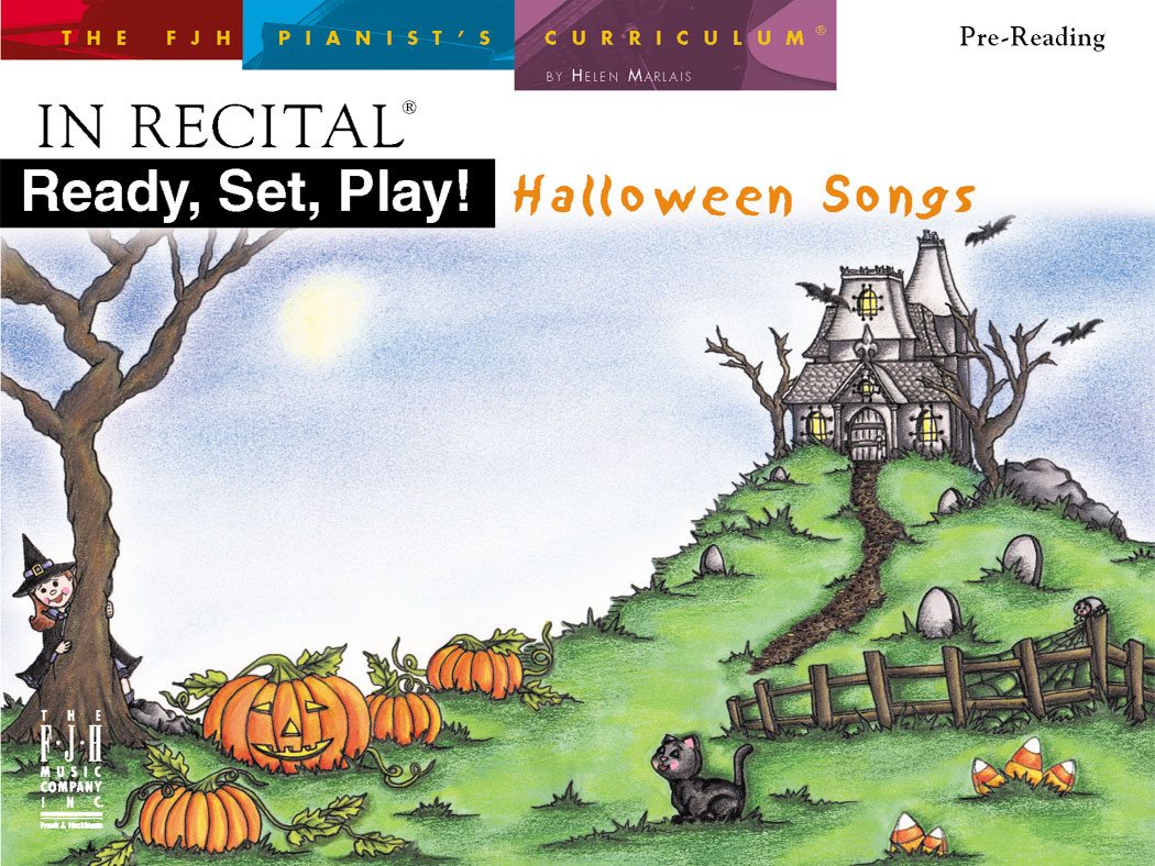 FJH  Marlais  In Recital - Ready Set Play Halloween Songs - Pre-Reading