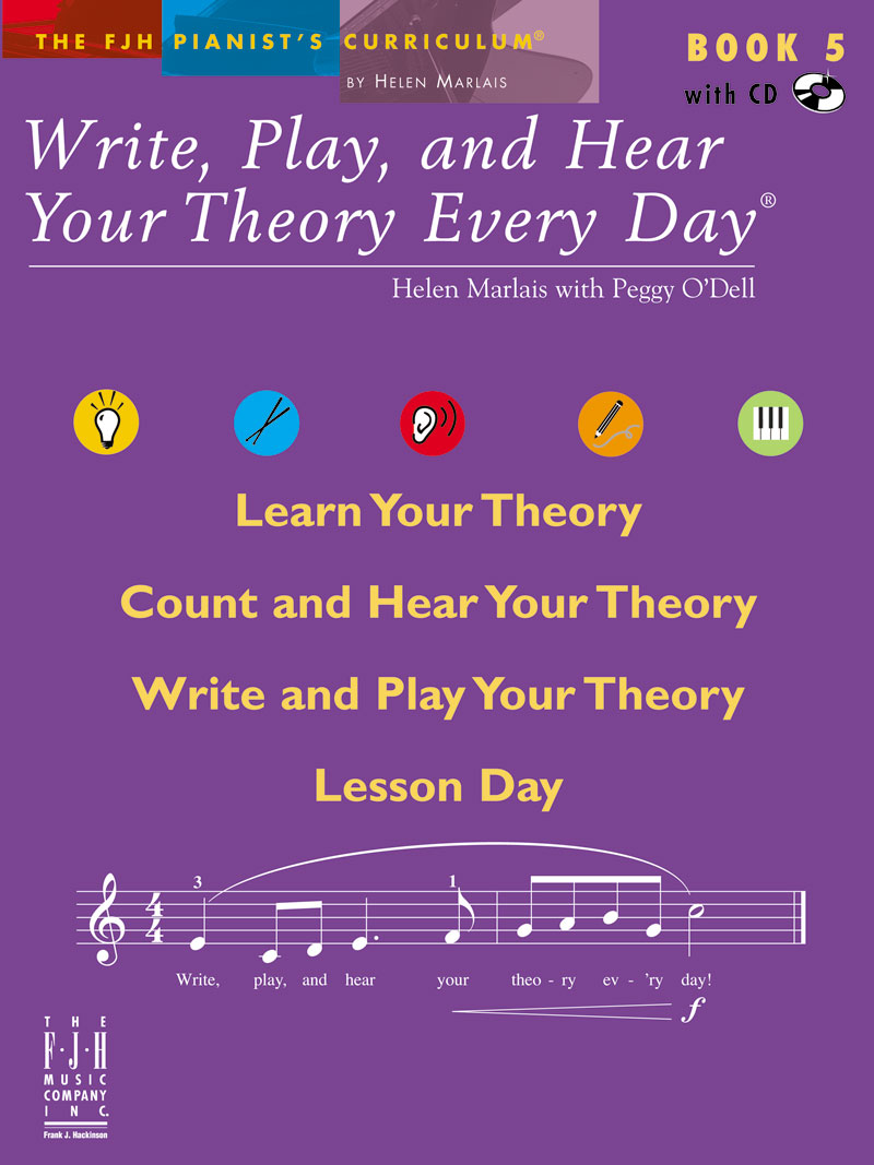 FJH Marlais/O'Dell Helen Marlais with P  Write Play and Hear Your Theory  Every Day Book 5