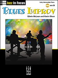 Blues Improv w/cd [piano]