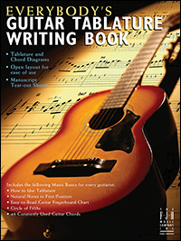 FJH  Philip Groeber  Everybody's Guitar Tablature Writing Book